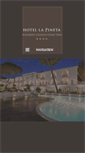 Mobile Screenshot of hotel-lapineta.com
